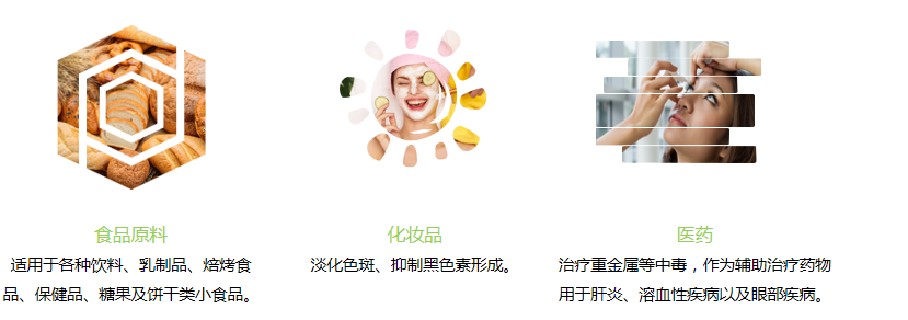 古特生物 食品应用/化妆品应用/医药应用